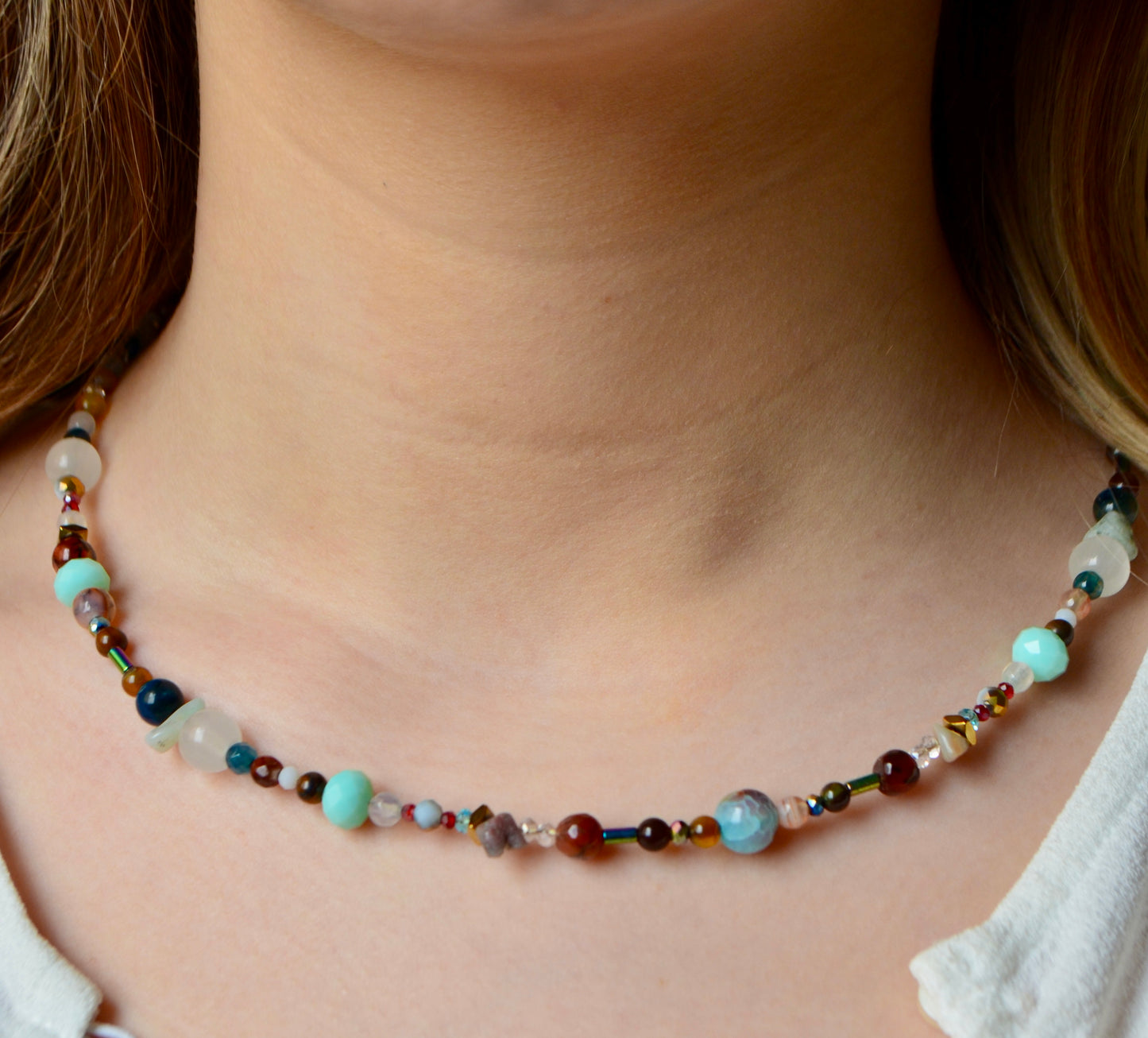 Teal Necklace